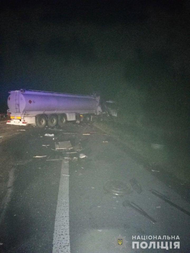 Аварія в Житомирській області. Фото: Нацполіція