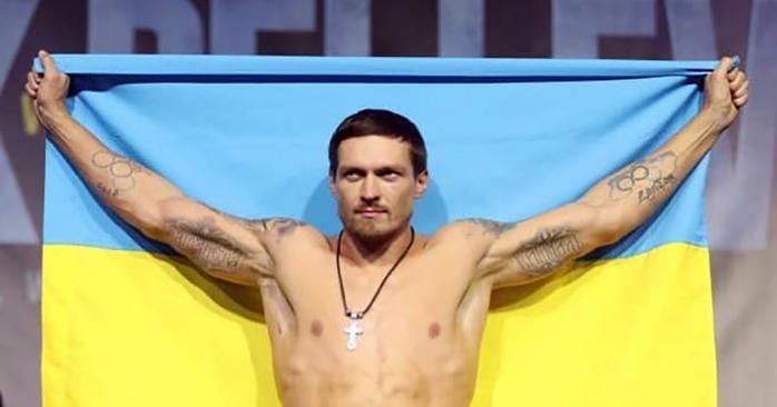 Олександр Усик. Фото: Usyk у Facebook