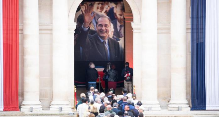 Прощание с Жаком Шираком, фото: SaveDelete