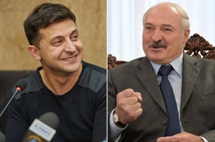 Зеленский и Лукашенко выступают на форуме в Житомире. Фото: 5 канал