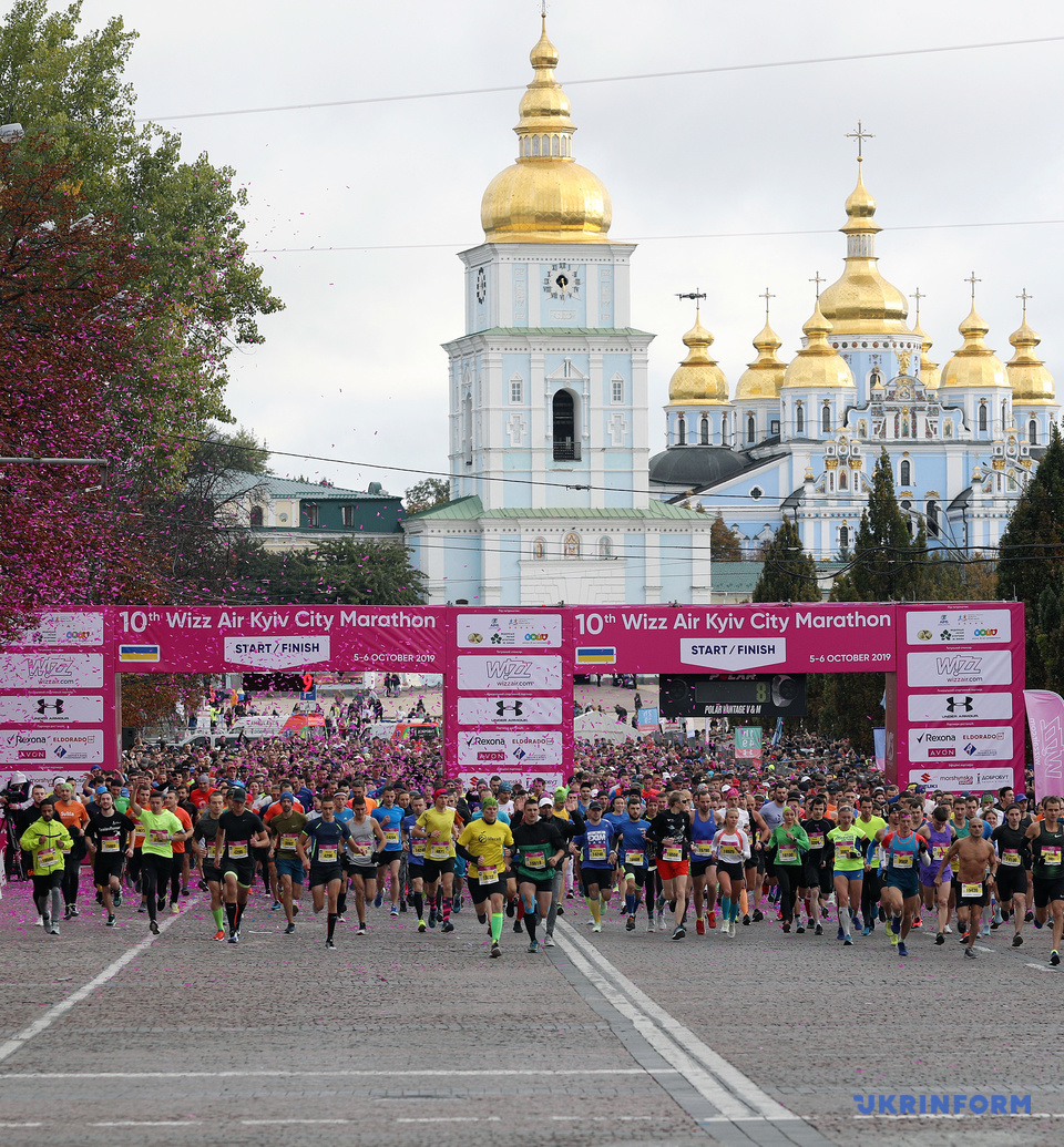 В Киеве и Белой Церкви определили победителей марафонов, фото — "Укринформ"