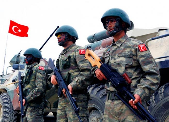 Турция заявила о продвижении своих войск в зоне курдов в Сирии. Фото: Военное обозрение