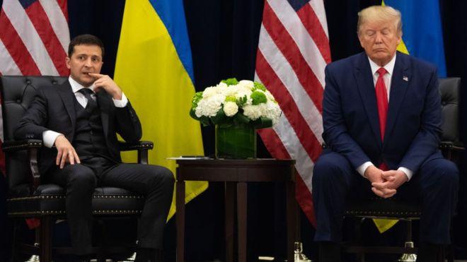 Український скандал у США: Трамп захищається від імпічменту прес-марафоном Зеленського