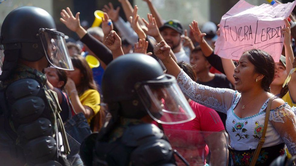 Протести в Еквадорі: у Кіто мітингують проти президента Леніна Морено, фото — "BBC-Україна"