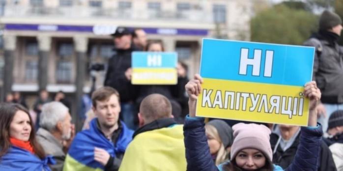 Сьогодні в Києві відбувається марш ветеранів, фото: «Укрінформ»