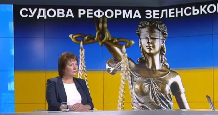 Судебная реформа: председатель Верховного суда Данишевская не понимает, как будет происходить сокращение, фото — скриншот видео