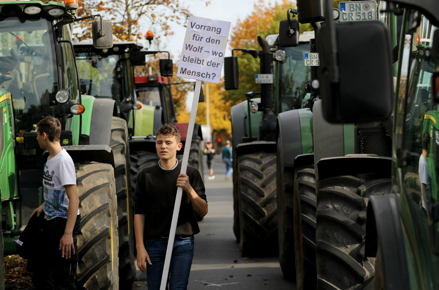 Новости Германии: тракторный протест заблокировал движение в крупнейших городах страны, фото — DPA