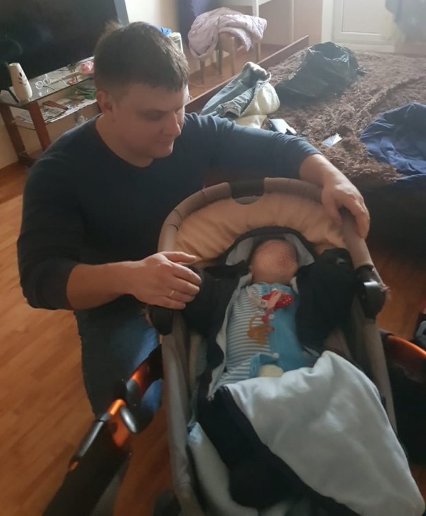 Викрадену 3-місячну дитину в Києві знайшли. Фото: Нацполіція
