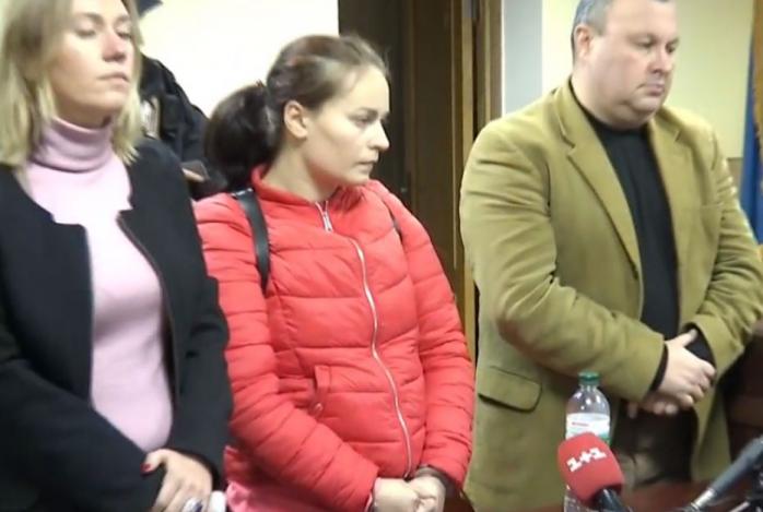 Викрадення немовляти на Київщині: жінку відправили під домашній арешт, скріншот відео