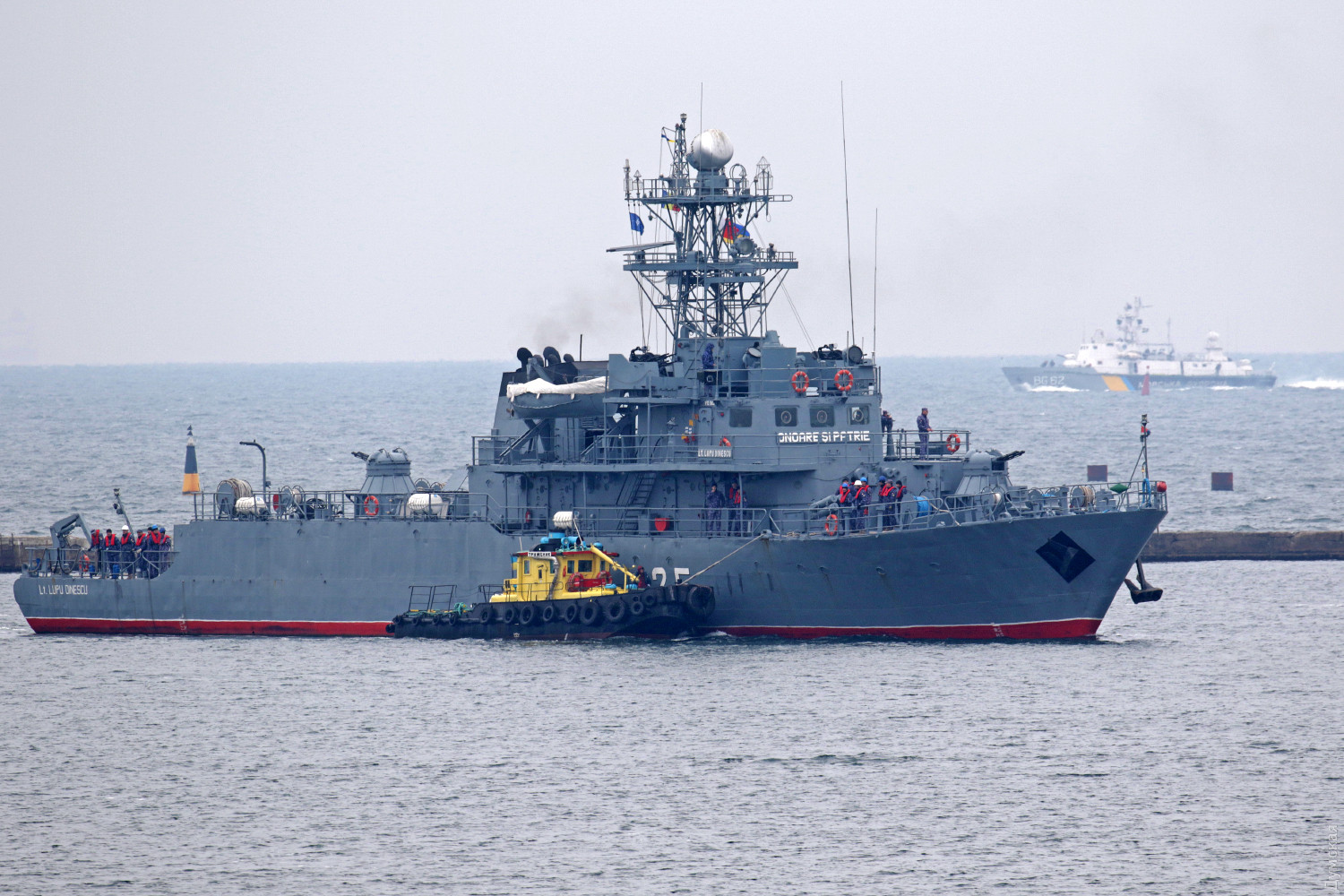 Корабли НАТО в Одессе. Фото Сергея Смоленцева