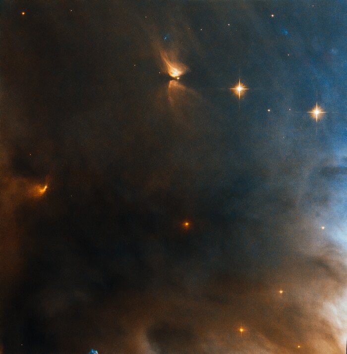 Телескоп Hubble зафіксував в космосі зоряну «команду», фото: Hubble Space Telescope