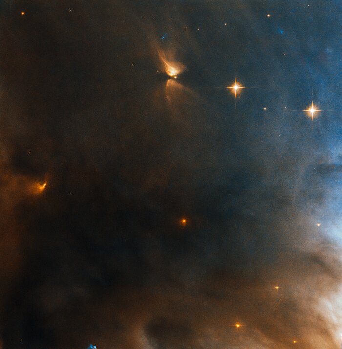 Телескоп Hubble зафиксировал в космосе звездную «команду», фото: Hubble Space Telescope