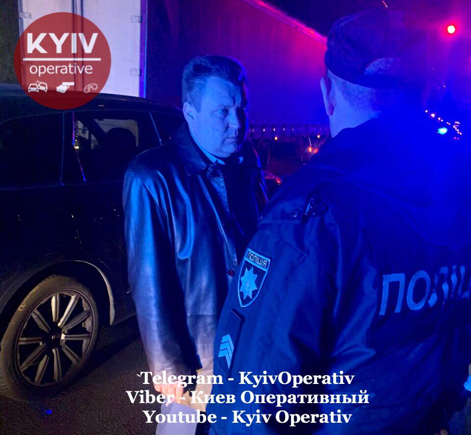 Прокурора Генпрокуратуры задержали в Киеве. Фото: «Киев Оперативный» в Facebook