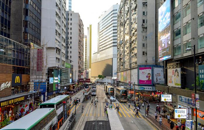 Улица Гонконга названа самой дорогой в мире, фото: Википедия