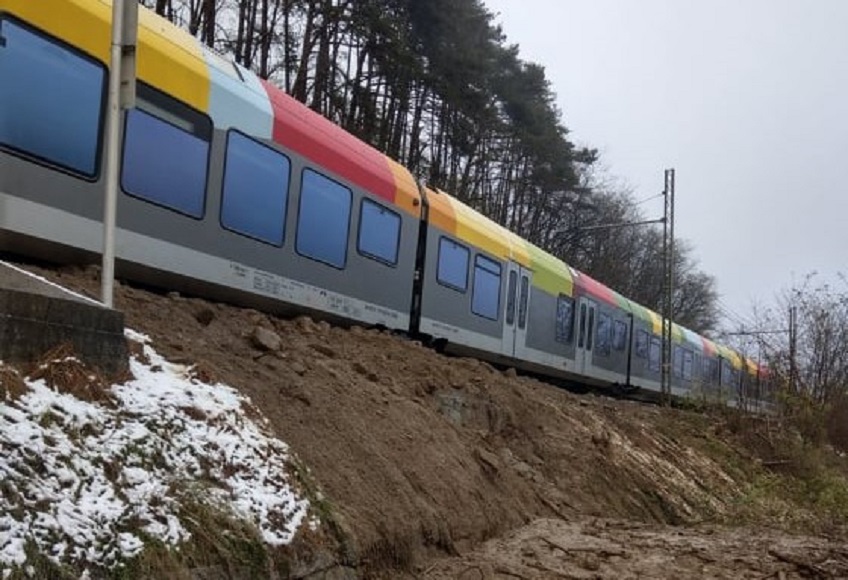 Авария поезда / Фото: Andreas Baumgartner, Twitter