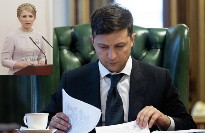 Зеленский и Тимошенко: реакция соцсетей на слова президента о фигуре и сладеньком