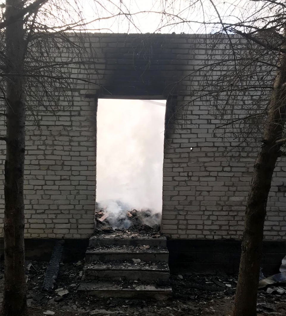 Короткое замыкание названо вероятной причиной пожара в воинской части на Львовщине, фото Военная прокуратура
