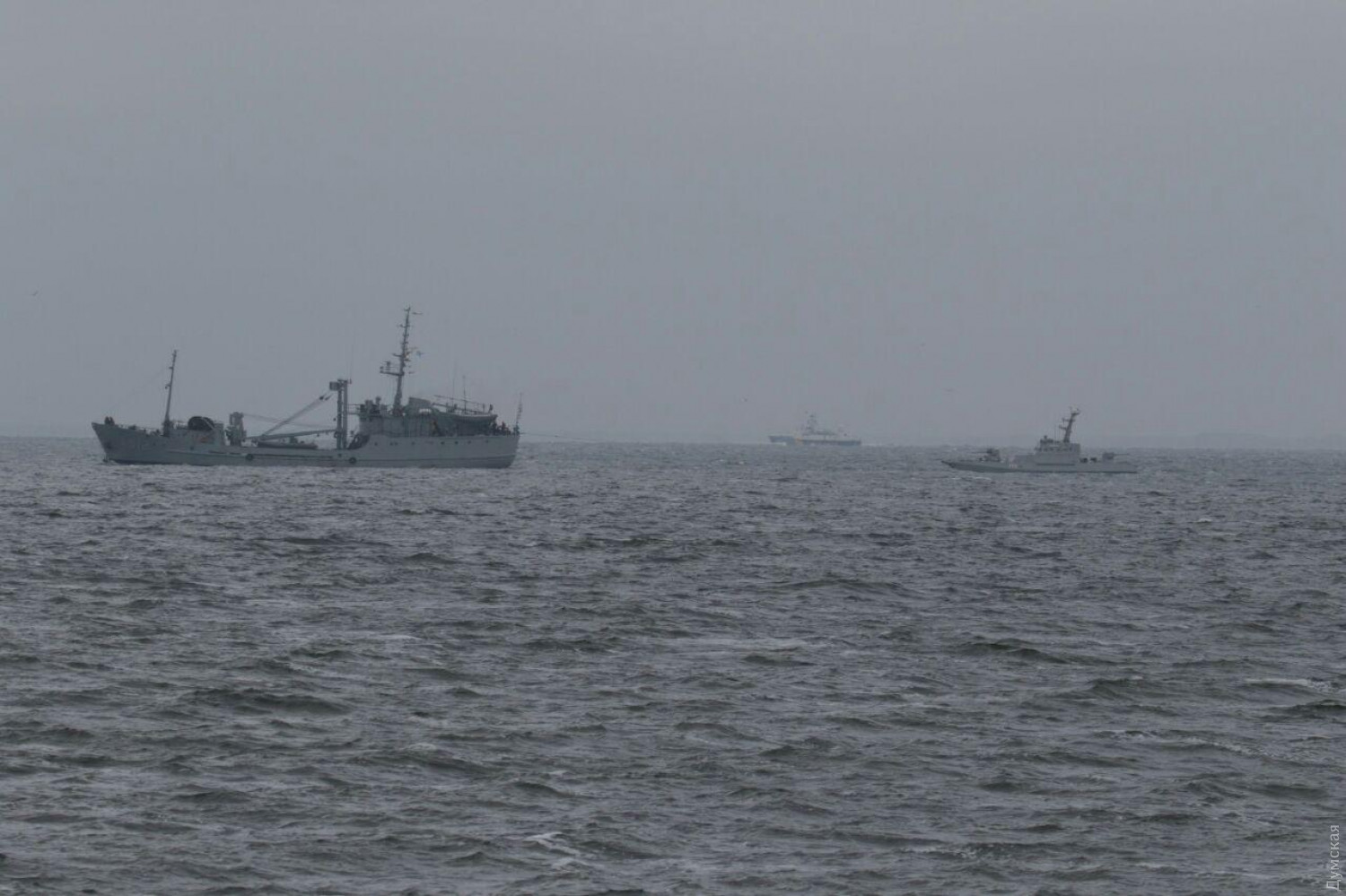 Возвращение кораблей в Очаков. Фото: «Думская»