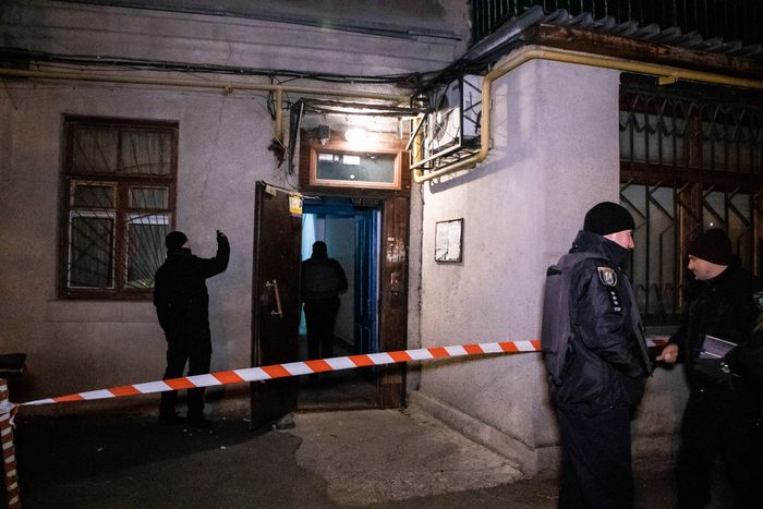 Взрыв в Киеве прогремел в лифте жилого дома. Фото: kiev.informator.ua