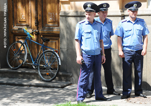 Подаренный Януковичу велосипед, фото «Украинская правда»
