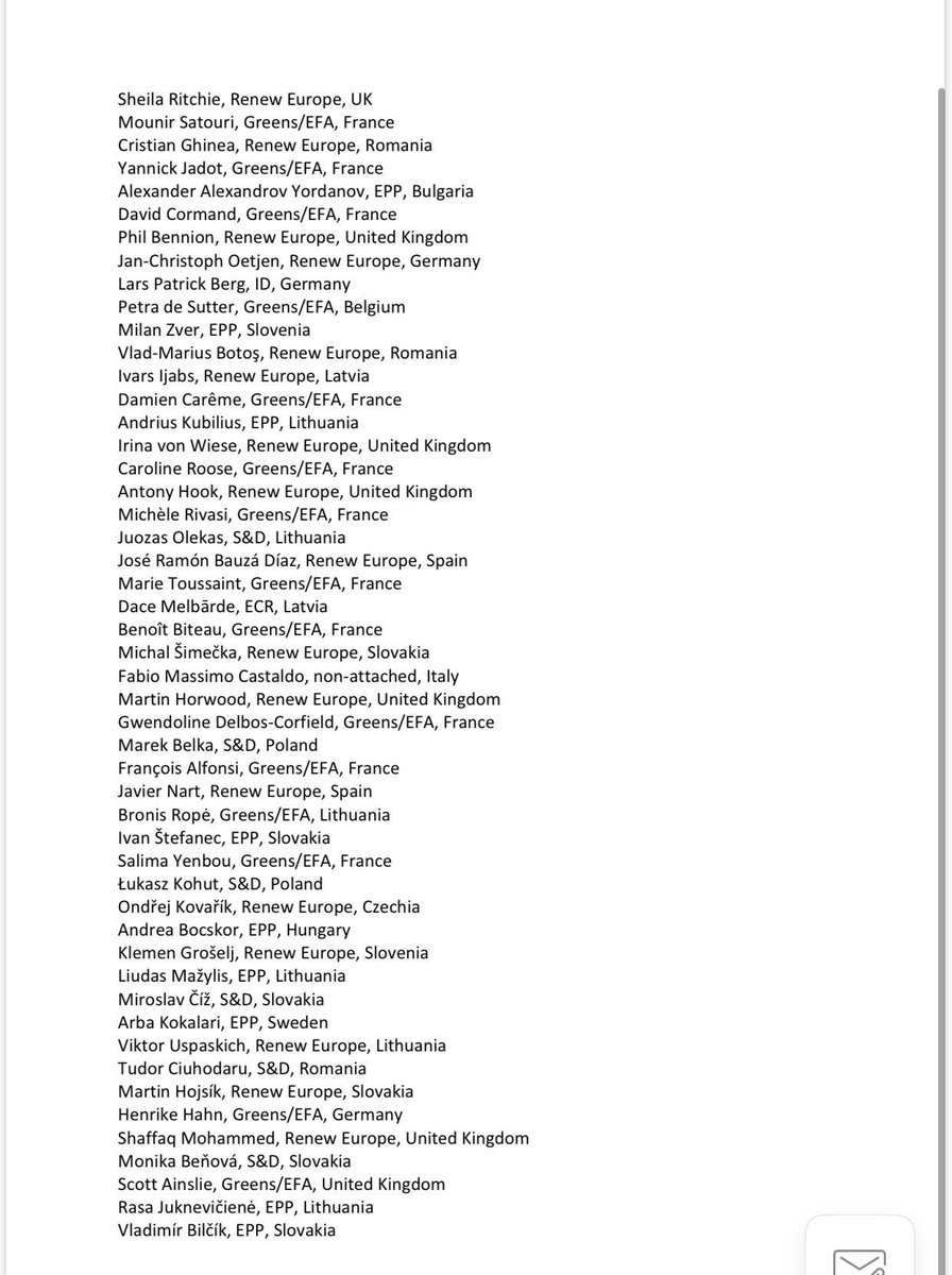 Скандал з Apple: за український Крим заступилися 50 депутатів Європарламенту. фото — Твіттер М.Точицького