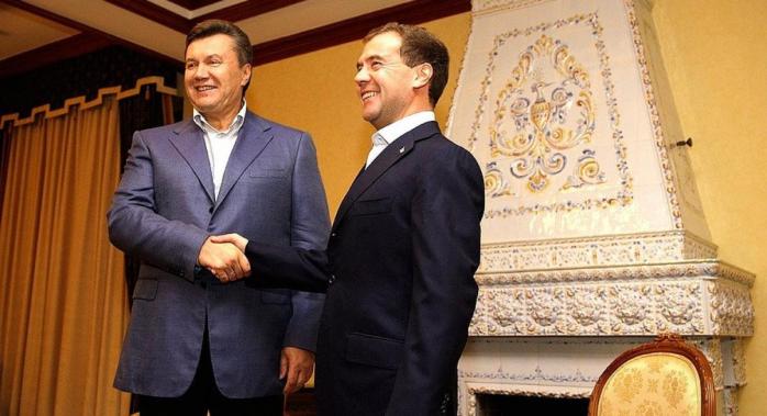 Виктор Янукович и Дмитрий Медведев, фото: kremlin.ru
