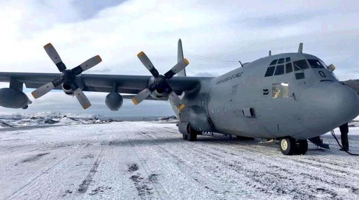 Літак C-130 Hercules. Фото: Рен ТВ