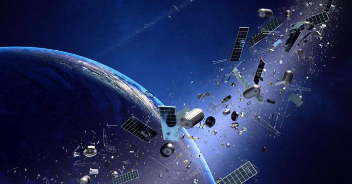 ESA отправит на орбиту зонд для сбора мусора. Фото: YouTube