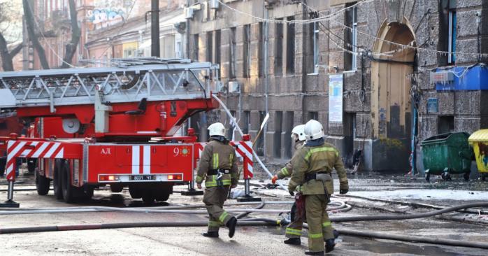 Пожежа в Одесі забрала життя 16 осіб. Фото: Думська