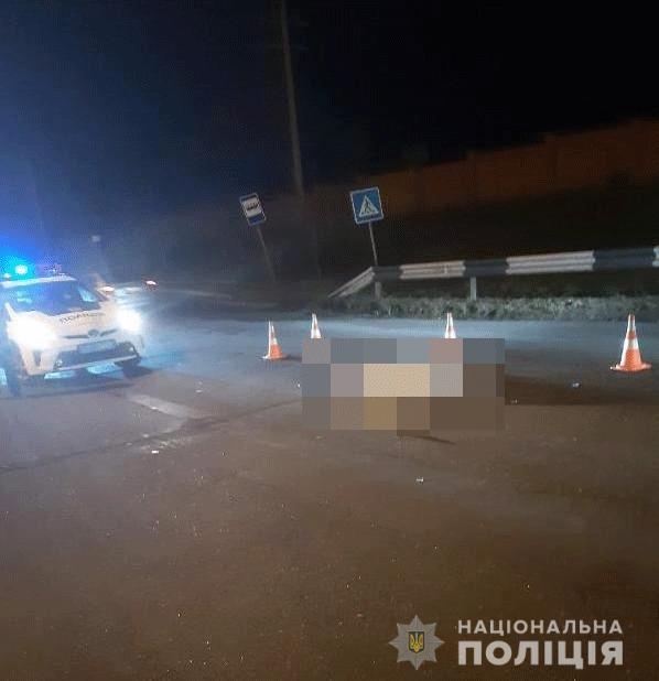 ДТП в Одессе: на переходе легковушка насмерть сбила девушку. Фото: Нацполиция