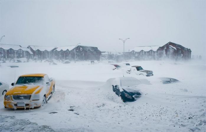Сніговий шторм у США: на Середньому Заході загинули 12 людей, фото: Ellsworth Air Force Base