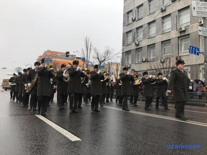 Во время парада, фото: «Укринформ»