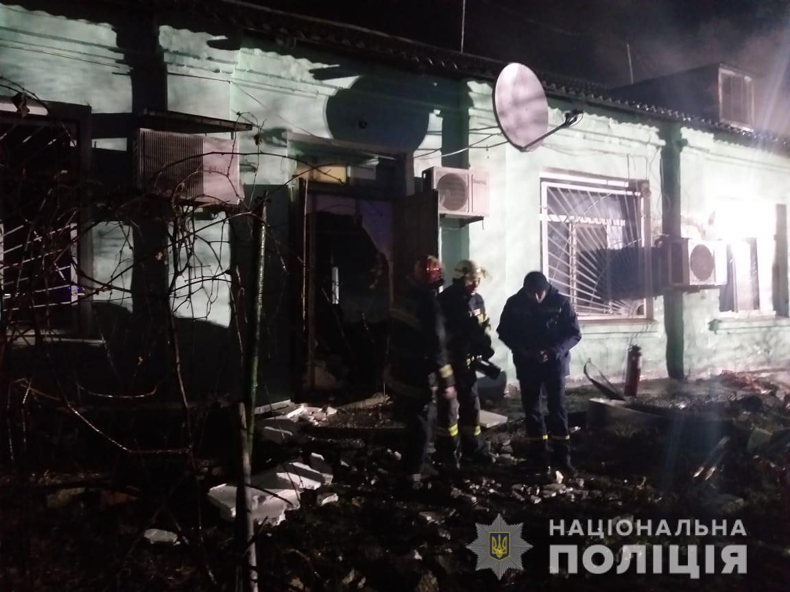 На Луганщине горел интернат. Фото: Нацполиция