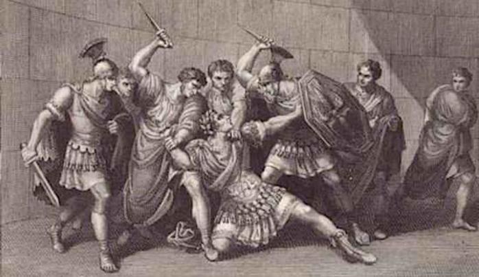 Убийство императора Калигулы, фото: «Литературное обозрение»