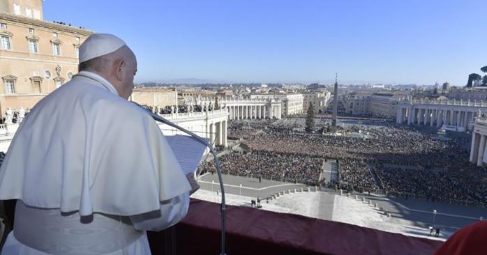 Папа Римський у різдвяному посланні згадав про Україну. Фото: vaticannews.va