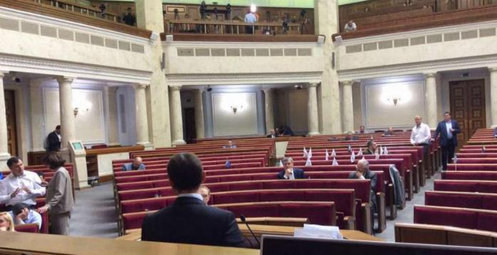 Сесійна зала Верховної Ради, фото: «24 канал»