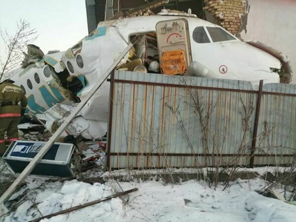 Авиакатастрофа в Казахстане: на борту лайнера были украинцы, фото — tjournal.ru