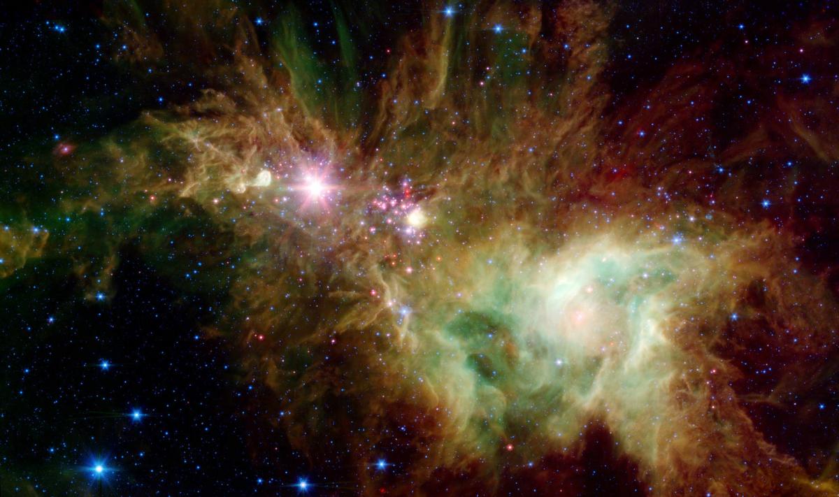 Вчені показали фото «космічної різдвяної ялинки», фото: NASA