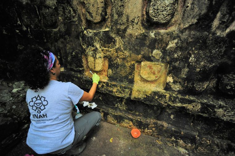 Археологи нашли дворец майя, которому более тысячи лет, фото: Национальный институт антропологии и истории Мексики