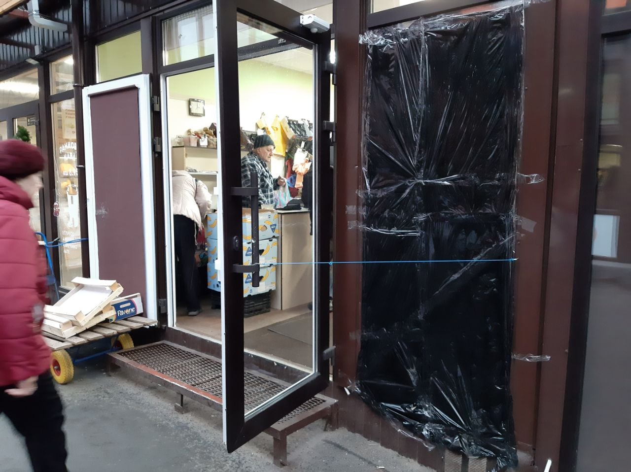 Погром на рынке в Киеве: в сети появилось видео и версии нападения, фото — Фейсбук К.Андриюка
