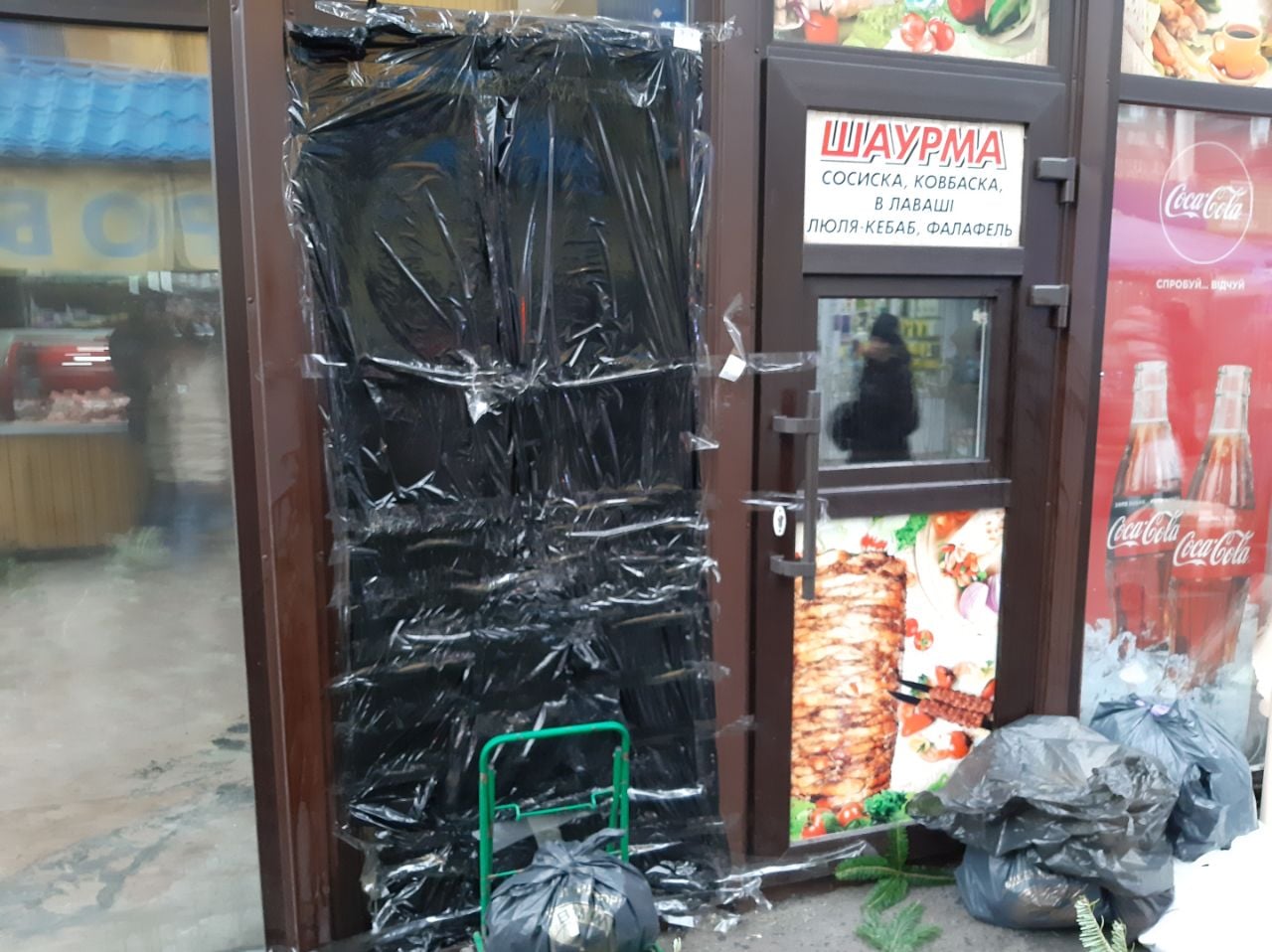 Погром ринку у Києві: в мережі з’явилося відео та версії нападу, фото — Фейсбук К.Андріюка