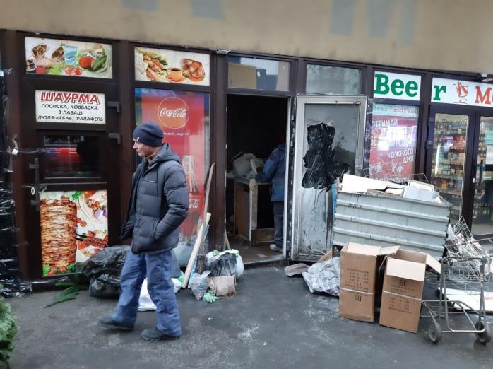 Погром ринку у Києві: в мережі з’явилося відео та версії нападу, фото — Фейсбук К.Андріюка