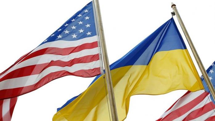 Флаги США и Украины. Фото: 24 Канал