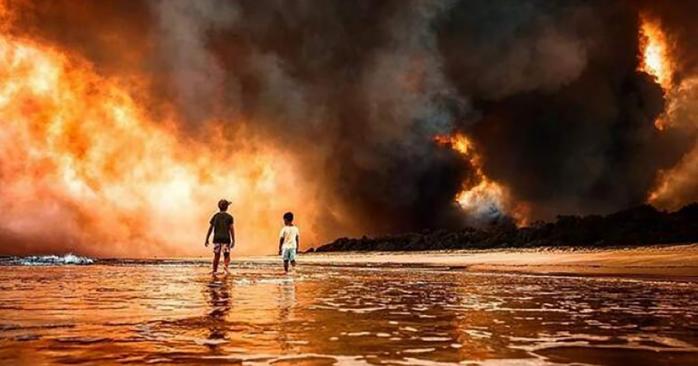В Австралії оголосили масштабну евакуацію через лісові пожежі. Фото: homsk.com