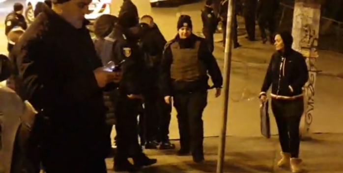 Дело Шеремета: подозреваемую Кузьменко ночью провели путем убийц журналиста, скриншот видео