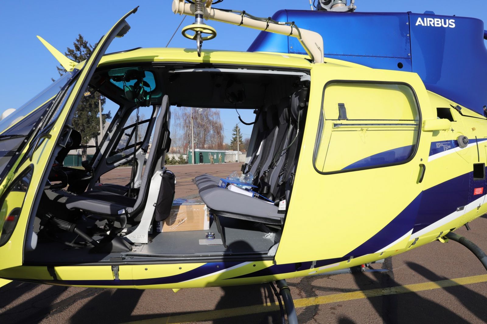 Вертолеты Airbus H125. Фото: ГПСУ