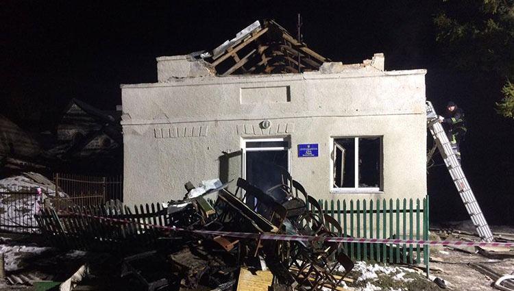 На Тернопільщині стався вибух у клубі, 8 дітей постраждали, фото: Нацполіція