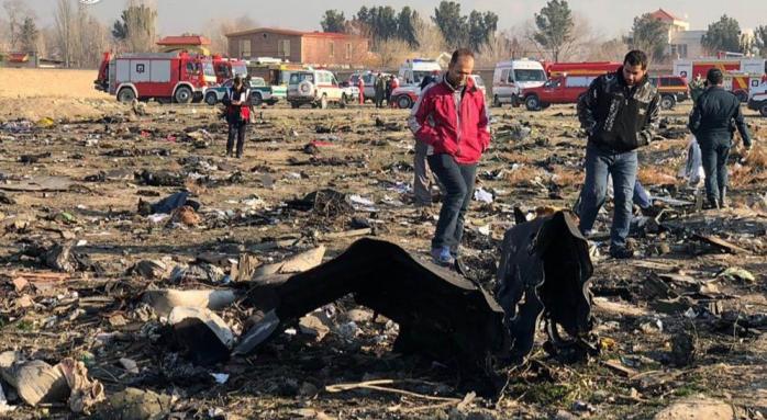 Авиакатастрофа в Иране: МАУ проводит брифинг, фото — AFP