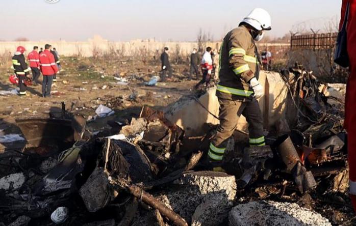 Авиакатастрофа в Иране: брифинг премьера и секретаря Совета нацбезопасности, фото — AFP