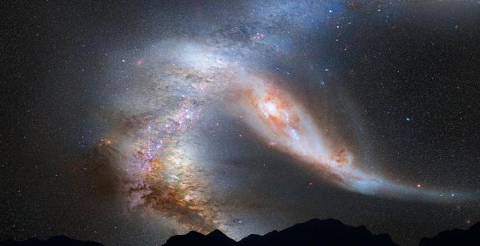 Первые звезды были обнаружены в группе галактик, известной как EGS77, фото: